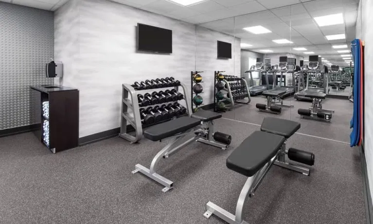 Fitness facility at Fairfield Inn By Marriott Denver Airport.