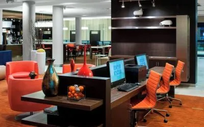Business center available at Courtyard By Marriott Houston NASA/Clear Lake.