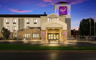 Hotel exterior at Spark By Hilton Oxford.
