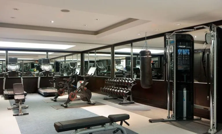 Fitness center at The Muse New York.