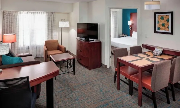 Day use room with living area at Residence Inn By Marriott Hattiesburg.