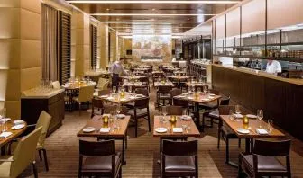 One of the 4 restaurants at Hyatt Regency Chicago.