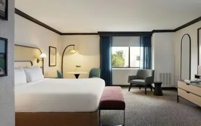 Day use room with natural light at Renaissance Boca Raton Hotel.