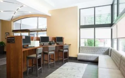 Business center available at Hampton Inn Philadelphia Center City - Convention Center.