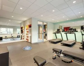 Fitness center at Tru By Hilton Wichita Northeast.
