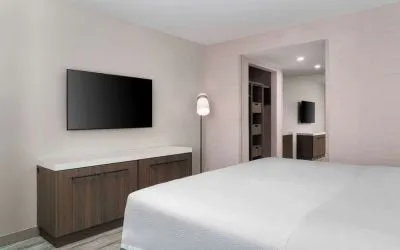 Day use room with private bathroom at Hilton Garden Inn Kennett Square.