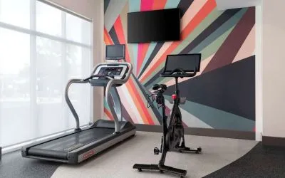 Fitness center at Hilton Garden Inn Kennett Square.