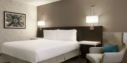 Standard day use room at Hilton Garden Inn Washington DC Downtown.