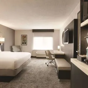 Day use room with work desk at Hilton Garden Inn Washington DC Downtown.