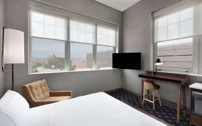 Day use room with natural light at The Slate Denver, Tapestry Collection By Hilton.