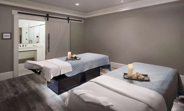 Couple treatment rooms available at Embassy Suites By Hilton Myrtle Beach Oceanfront Resort.