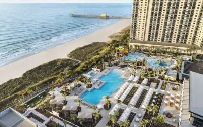 7 outdoor pools available  at Embassy Suites By Hilton Myrtle Beach Oceanfront Resort.