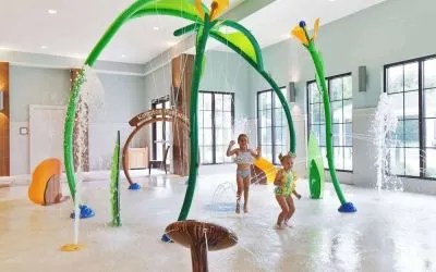 Children's area at Embassy Suites By Hilton Myrtle Beach Oceanfront Resort.