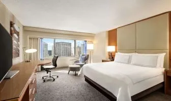 King suite at Swissotel Chicago.