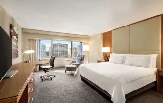 King suite at Swissotel Chicago.