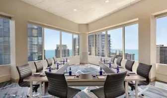 Meeting room at Swissotel Chicago.