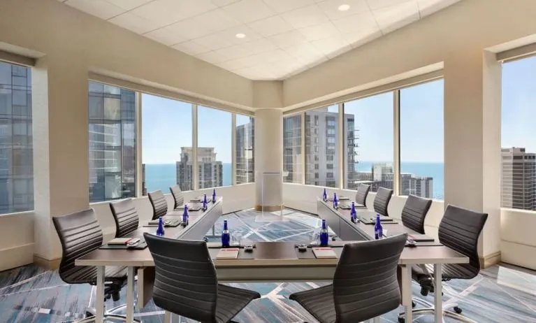 Meeting room at Swissotel Chicago.