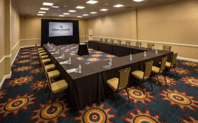 Meeting room at Hilton Anatole.