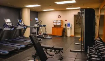 Fitness center available at DoubleTree By Hilton Tulsa - Warren Place.