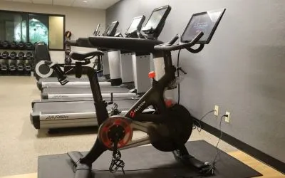 Fitness center at DoubleTree By Hilton Sonoma Wine Country.