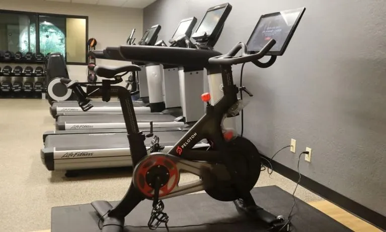 Fitness center at DoubleTree By Hilton Sonoma Wine Country.