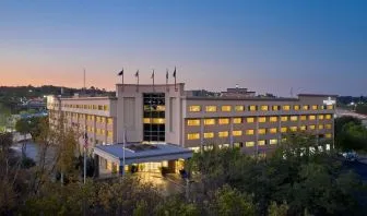 Hotel exterior at Delta Hotels By Marriott Little Rock West.