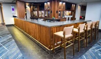 Hotel bar at Delta Hotels By Marriott Little Rock West.