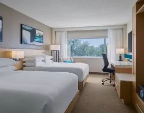 Queen beds at Delta Hotels By Marriott Little Rock West.