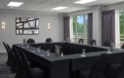 Meeting room at Delta Hotels By Marriott Little Rock West.