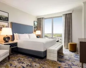 Day use room at Hilton BNA Nashville Airport Terminal.
