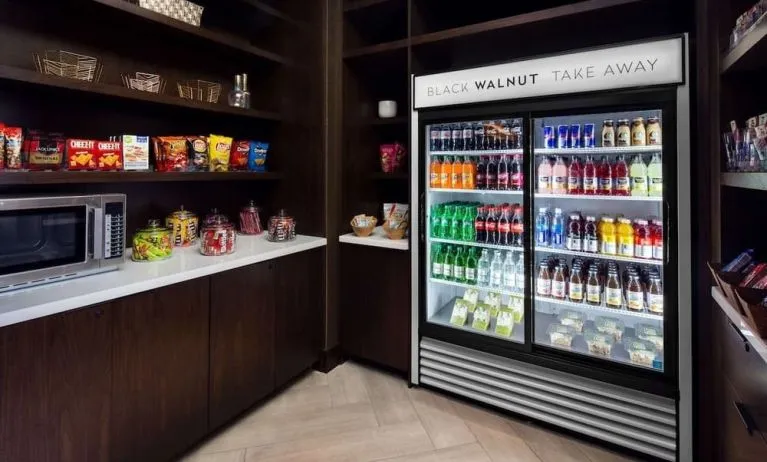 Convenience store at Hilton Brooklyn New York.