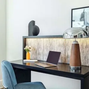 Day room's work desk at The Benjamin Royal Sonesta New York.