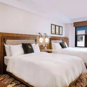 Day use twin room at The Benjamin Royal Sonesta New York.