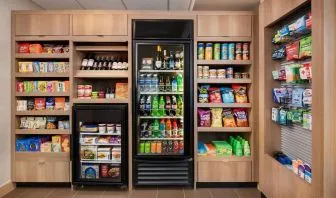 Snack bar at Sonesta ES Suites Atlanta Alpharetta North Point Mall.