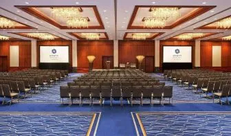 Conference room at Hyatt Regency New Brunswick.