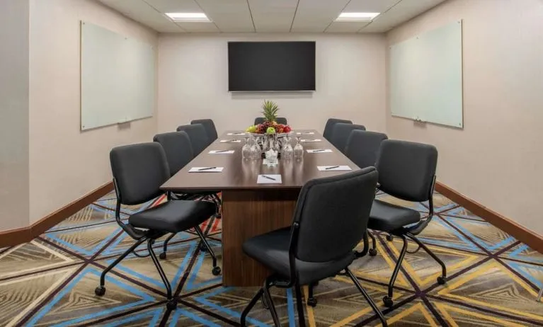 Meeting room at Hilton Bellevue.