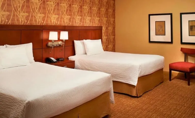 Day use twin room at Sonesta Select Detroit Auburn Hills.