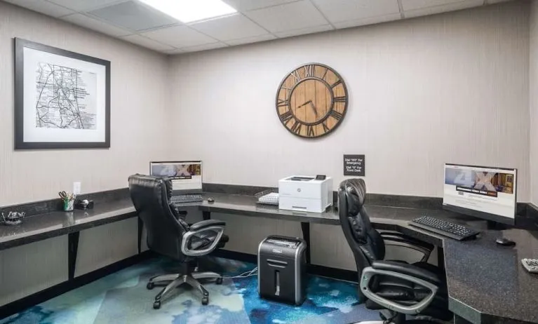 Business center available at Hampton Inn & Suites Amelia Island-Historic Harbor Front.
