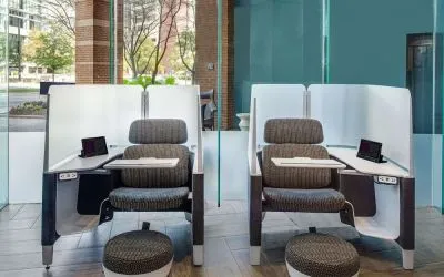 Executive lounge at Sonesta Columbus Downtown.