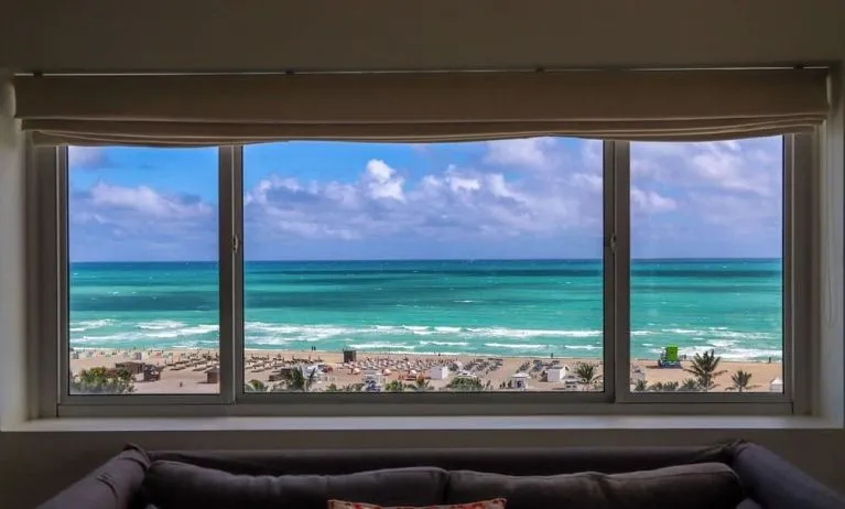 View from room at Nautilus Sonesta Miami Beach.