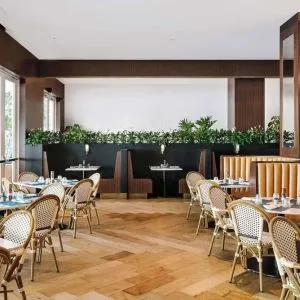 On-site restaurant at Nautilus Sonesta Miami Beach.