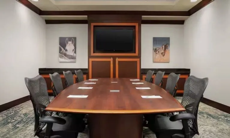 Meeting room at Hilton Garden Inn Fort Worth Medical Center.