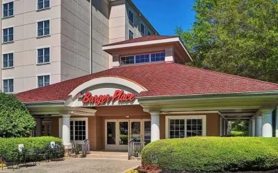 The Burger Place is Sonesta Atlanta Airport South’s on-site restaurant.