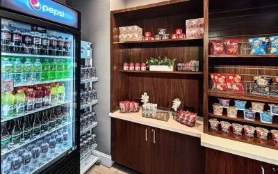 Convenience store at Sonesta Atlanta Airport South.