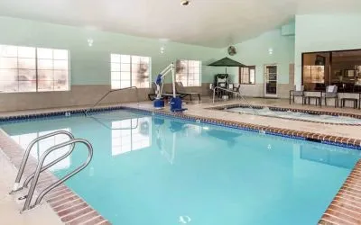 Indoor pool at Quality Inn & Suites Liberty Lake - Spokane Valley.