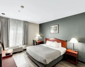 King room at Quality Inn & Suites Liberty Lake - Spokane Valley.