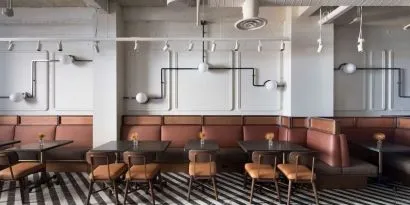 Dining area at The Clift Royal Sonesta.