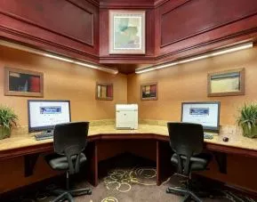 Business center available at Embassy Suites By Hilton Hampton Convention Center.