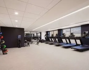 Spacious fitness center at Hotel Fera Anaheim, A DoubleTree By Hilton.