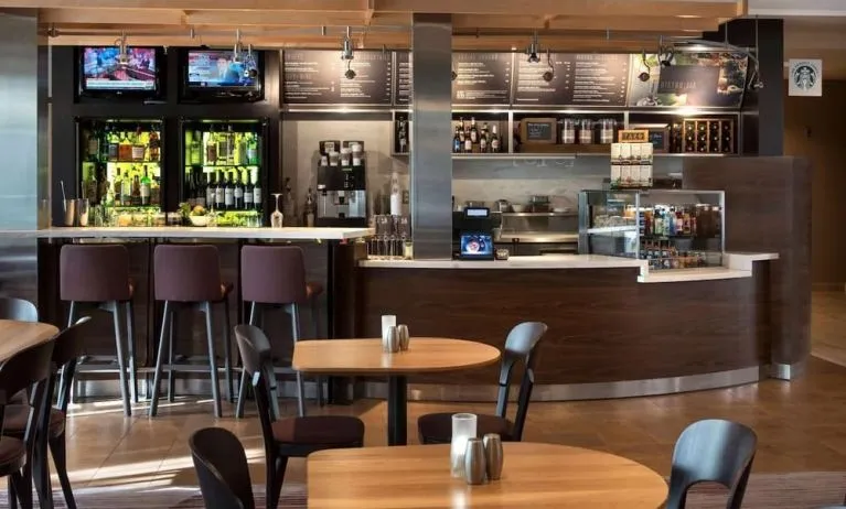 On-site restaurant at Sonesta Select Boston Milford.